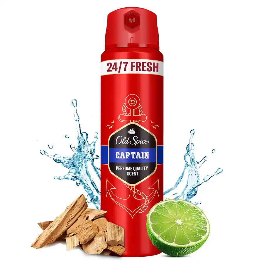 Old Spice Captain Αποσμητικό Σπρέι Σώματος 150ml.