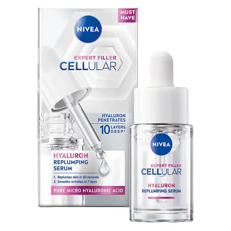 Nivea Face Cellular Filler Expert Replumping Ορός Επαναφοράς Όγκου 15ml.