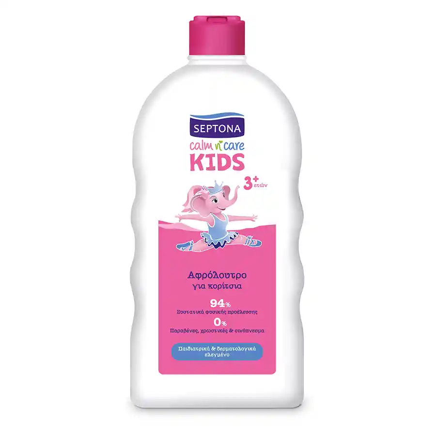 Septona Calm N' Care Παιδικό Αφρόλουτρο Για Κορίτσια 750ml.