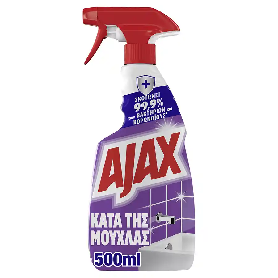 Ajax Απολυμαντικό Καθαριστικό Επιφανειών Κατά Της Μούχλας 500ml.