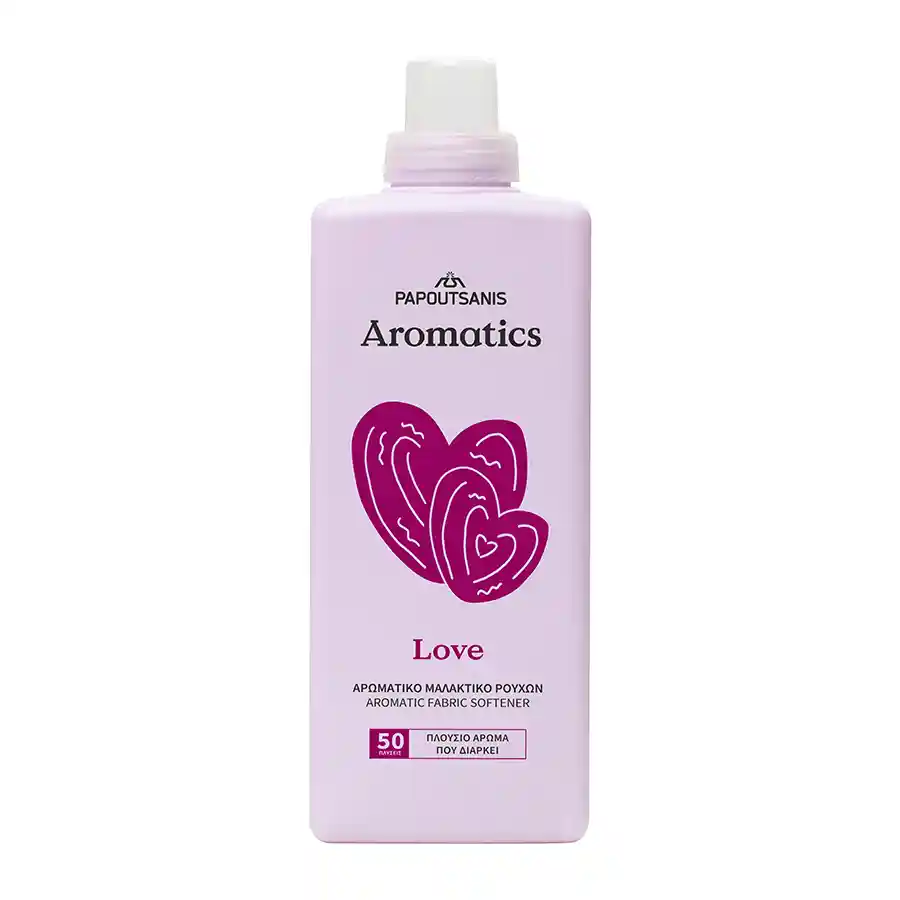 Papoutsanis Aromatics Μαλακτικό Ρούχων Love 50mez. 1lt.