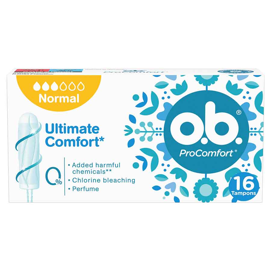 O.B. Pro Comfort Ταμπόν Normal 16τεμ.