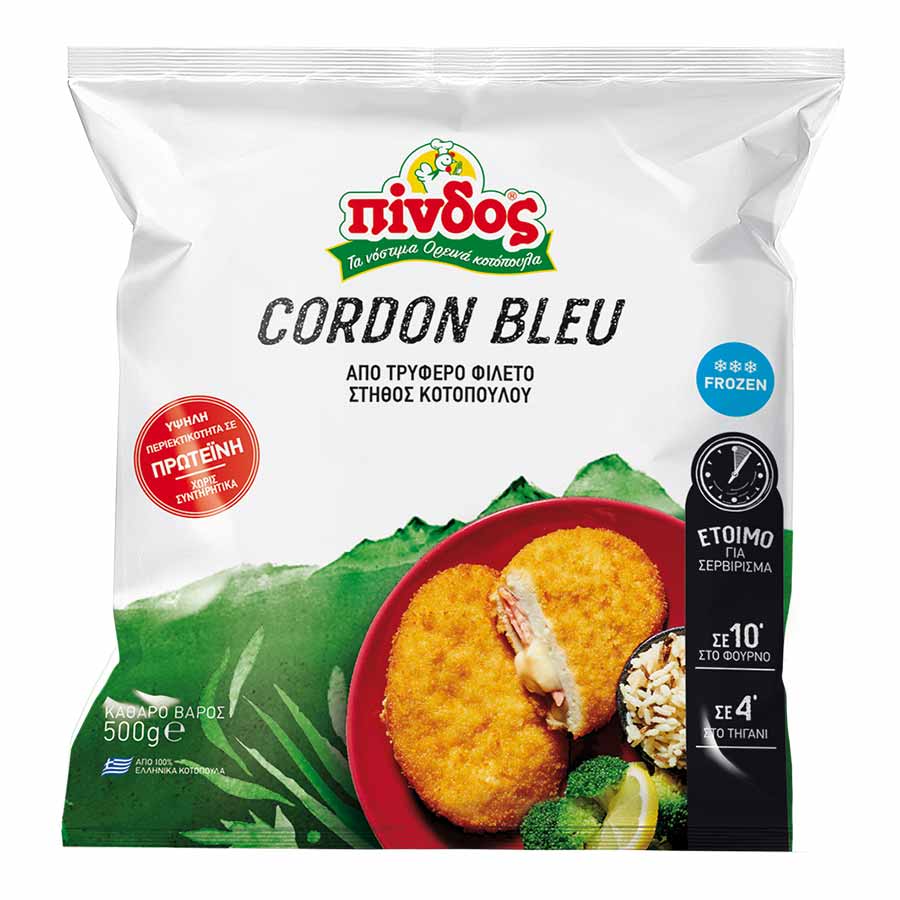 Πίνδος Cordon Bleu Κοτόπουλου 500γρ.