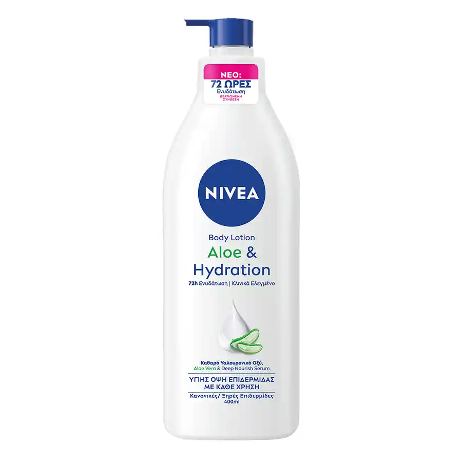 Nivea Aloe & Hydration Λοσιόν Σώματος 400ml.