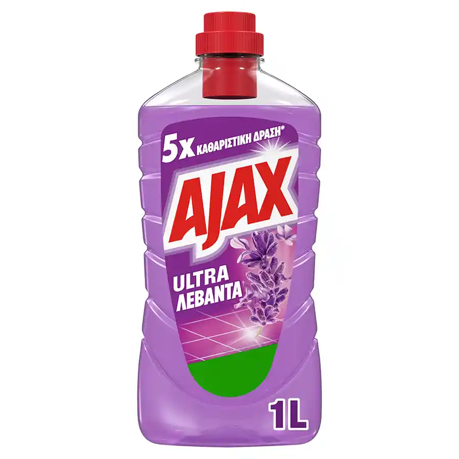 Ajax Ultra 7 Υγρό Καθαριστικό Λεβάντα 1lt.