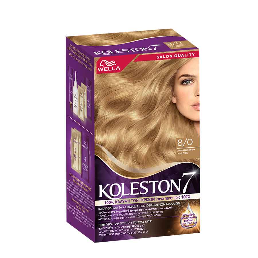 Wella Koleston Βαφή Μαλλιών Νo8/0