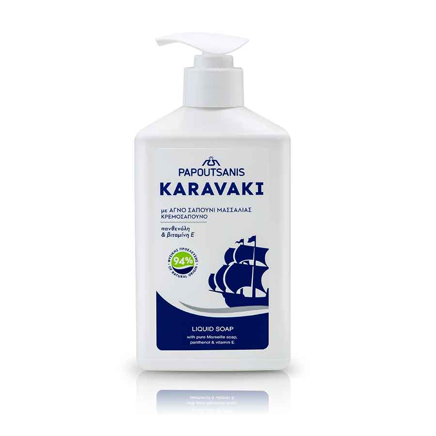 Papoutsanis Karavaki Κρεμοσάπουνο 330ml.