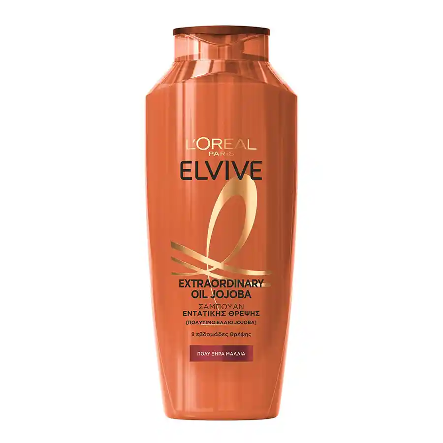 L'oreal Elvive Extraordinary Oil Jojoba Σαμπουάν Για Πολύ Ξηρά Μαλλιά 700ml.
