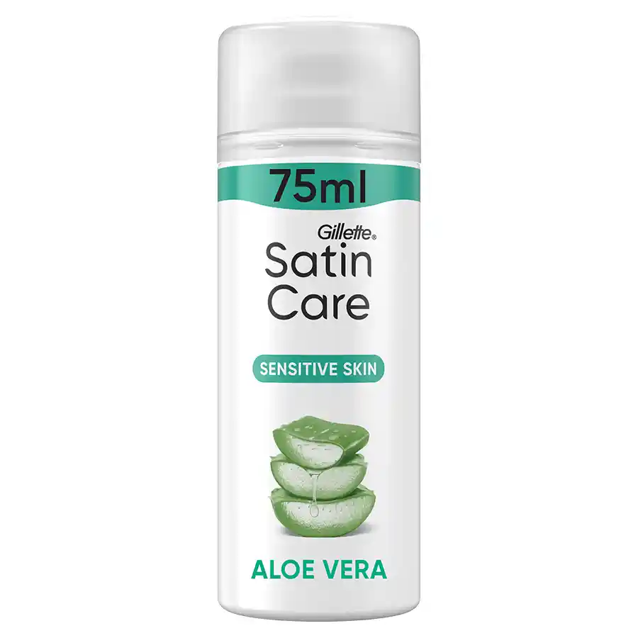 Gillette Satin Care Gel Ξυρίσματος Sensitive Skin 75ml.
