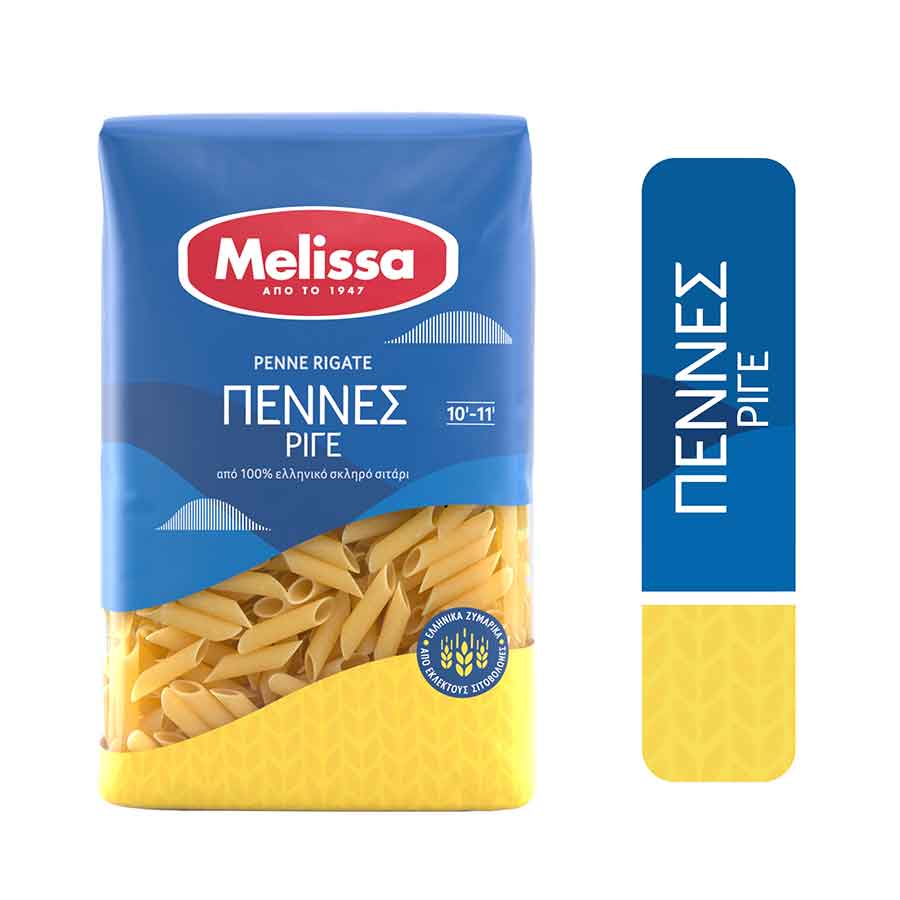 Melissa Πέννες Ριγέ 500γρ.