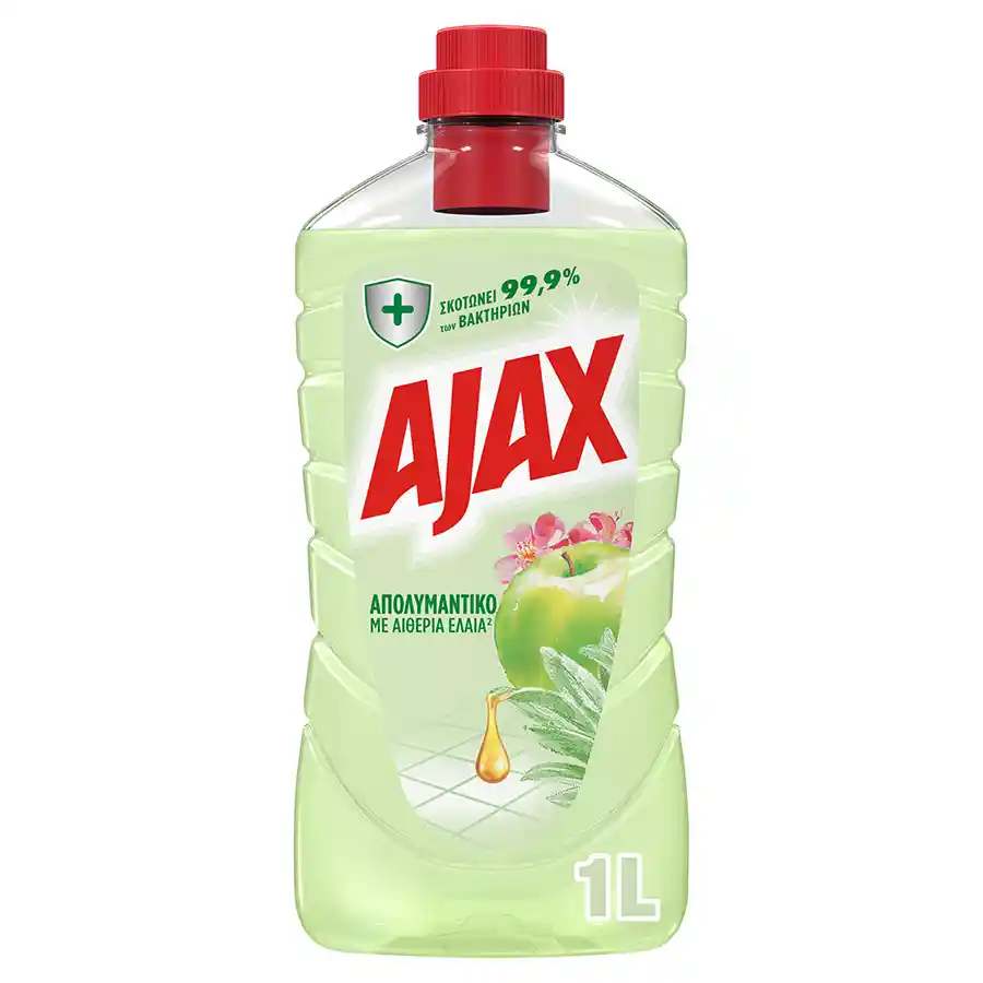 Ajax Απολυμαντικό Με Αιθέρια Έλαια Άνθη Μηλιάς 1lt.