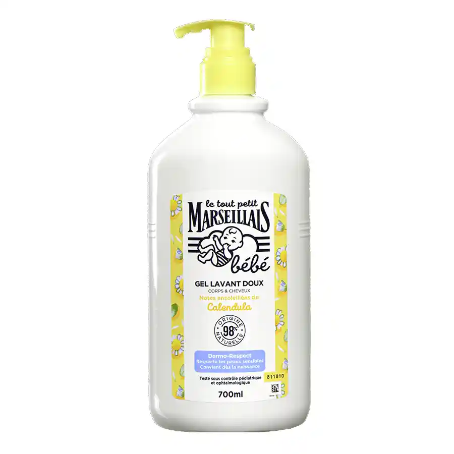 Le Petit Marseillais Bebe Αφρόλουτρο & Σαμπουάν Καλέντουλα 2Σε1 700ml.