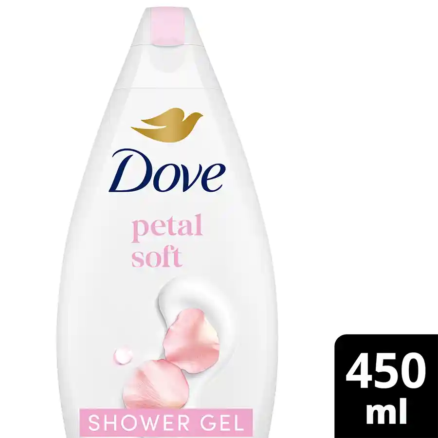 Dove Αφρόλουτρο Petal Soft 450ml.