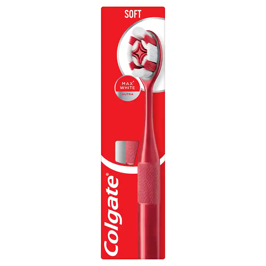 Colgate Max White Ultra Οδοντόβουρτσα Charcoal Μαλακή