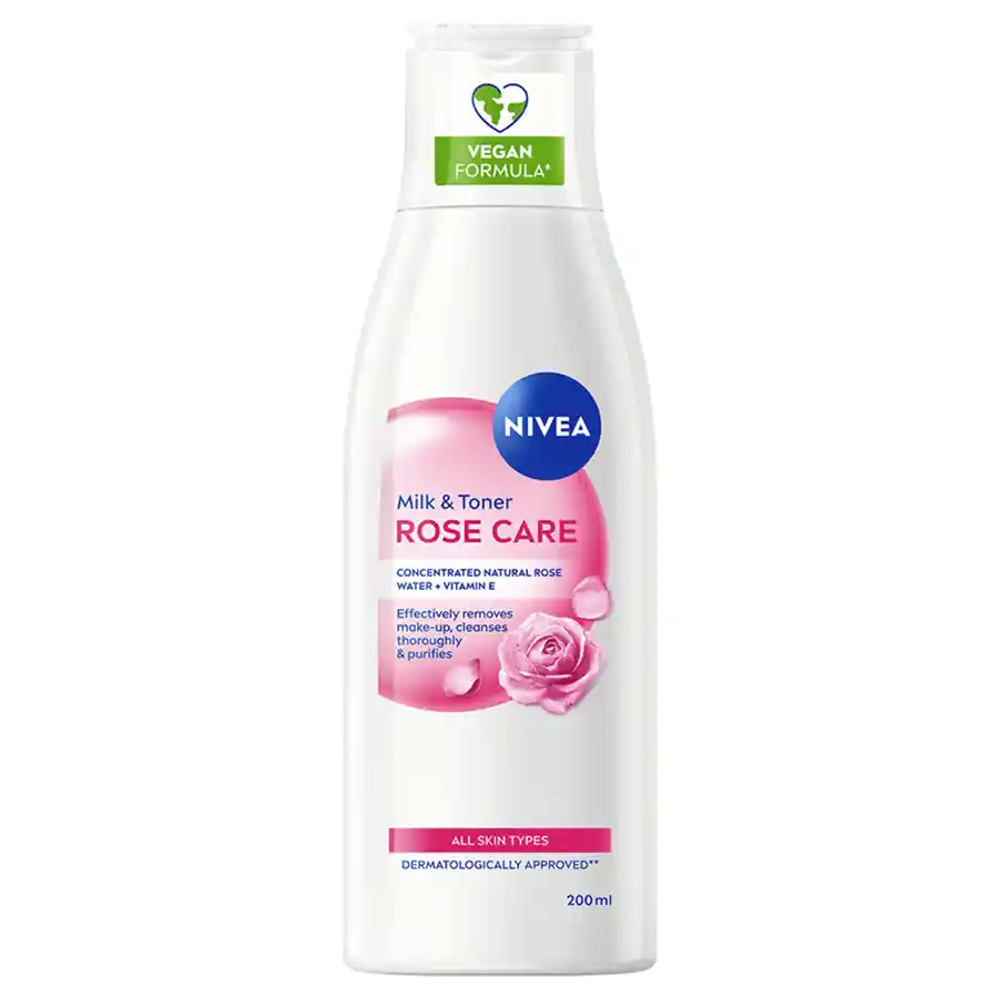 Nivea Γαλάκτωμα Καθαρισμού Με Ροδόνερο 200ml.
