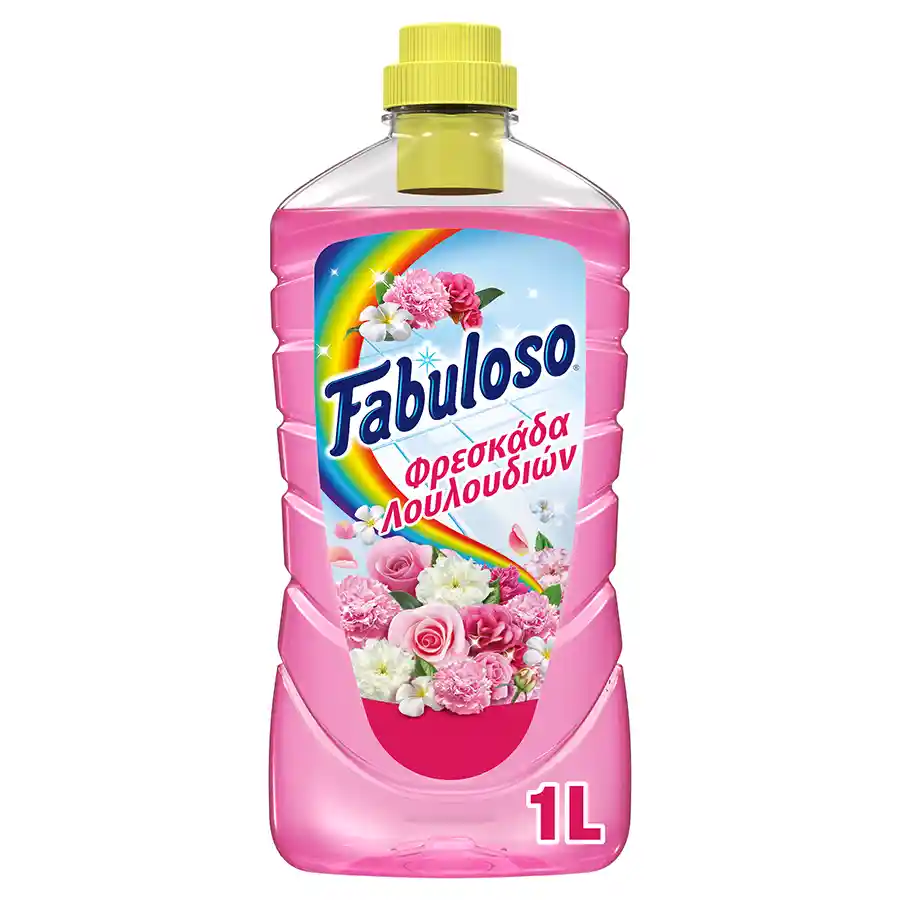 Fabuloso Υγρό Καθαριστικό Λουλούδια 1lt.