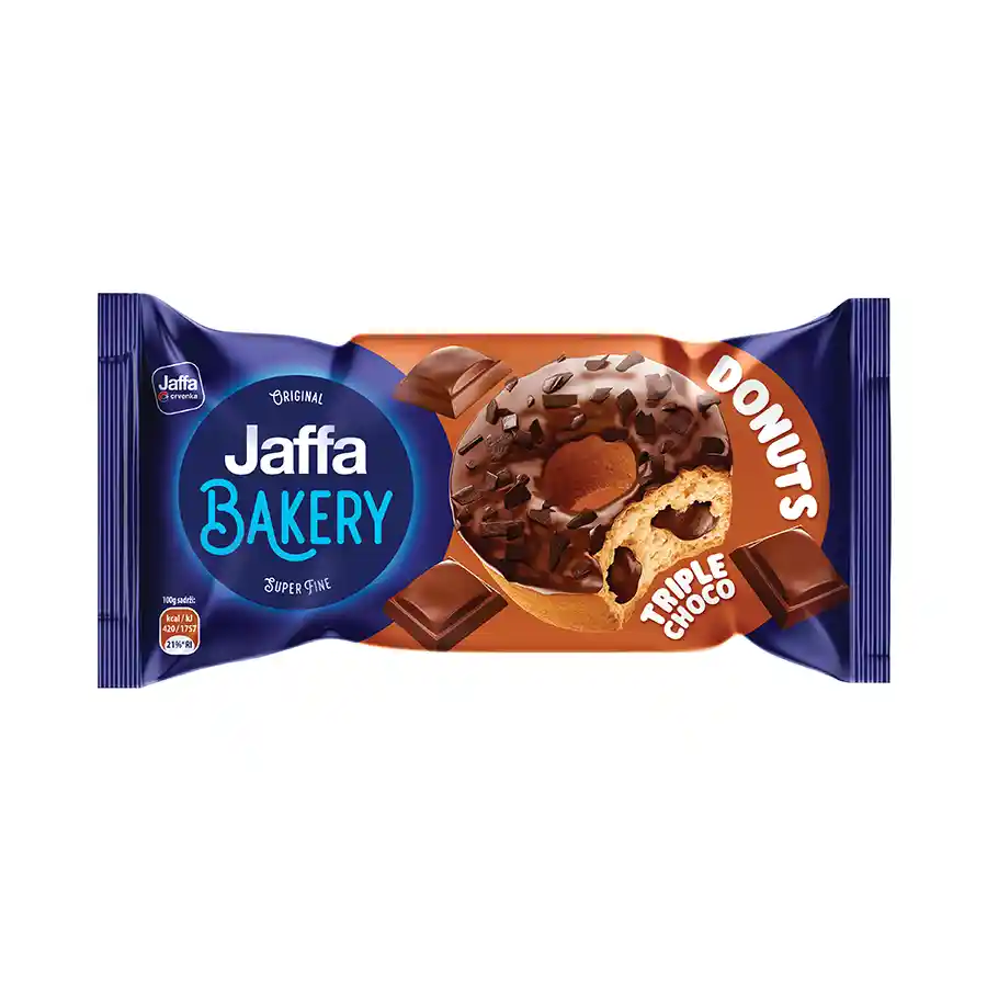 Jaffa Bakery Donuts Triple Chocolate 58γρ.
