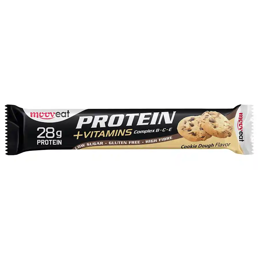 Mooveat Μπάρα 35% Protein & Vitamin Cookie Dough 80γρ.