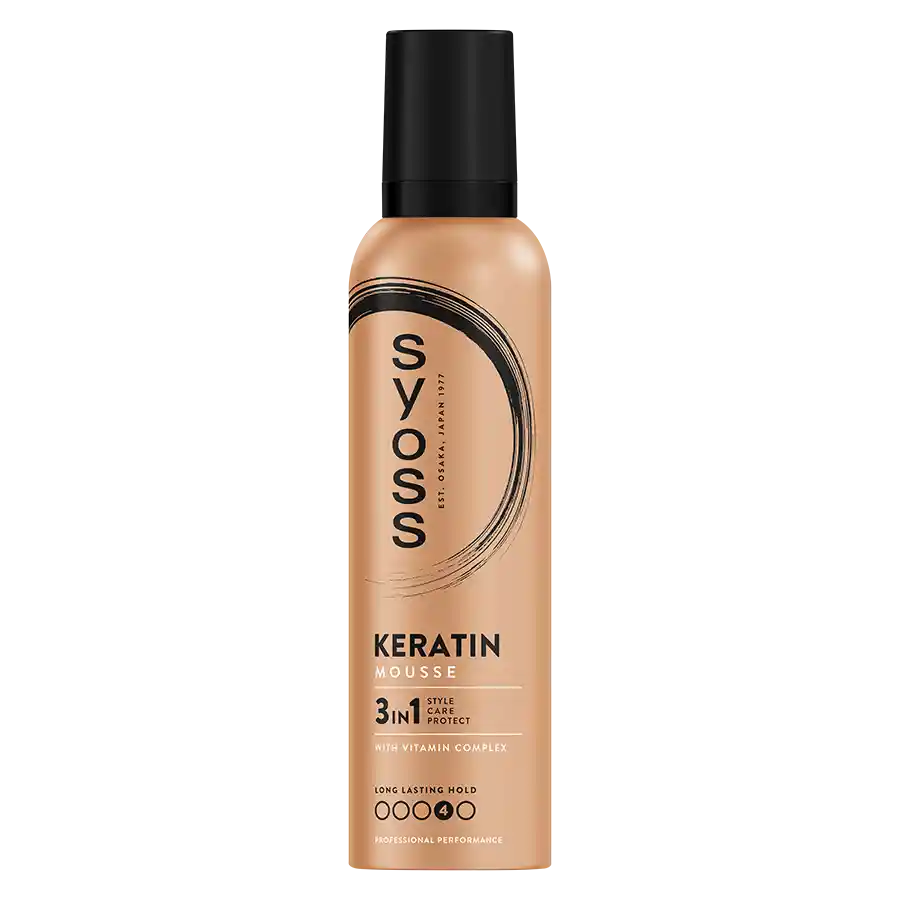 Syoss Keratin Mousse Μαλλιών No4 250ml.