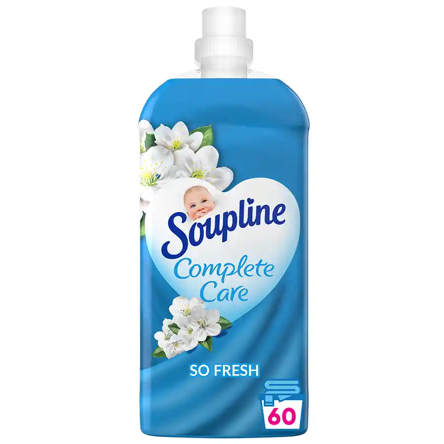 Soupline Complete Care Συμπυκνωμένο Μαλακτικό Ρούχων Fresh 60mez. 1,26lt.