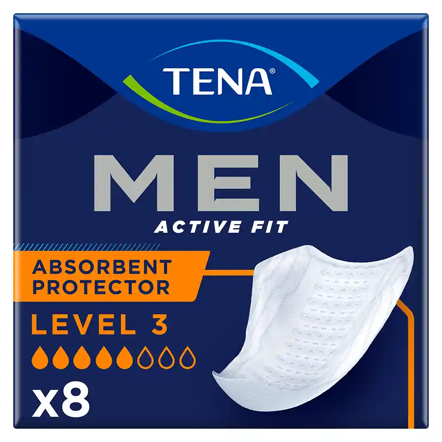Tena Men Επιθέματα Ακράτειας Level 3 8τεμ.