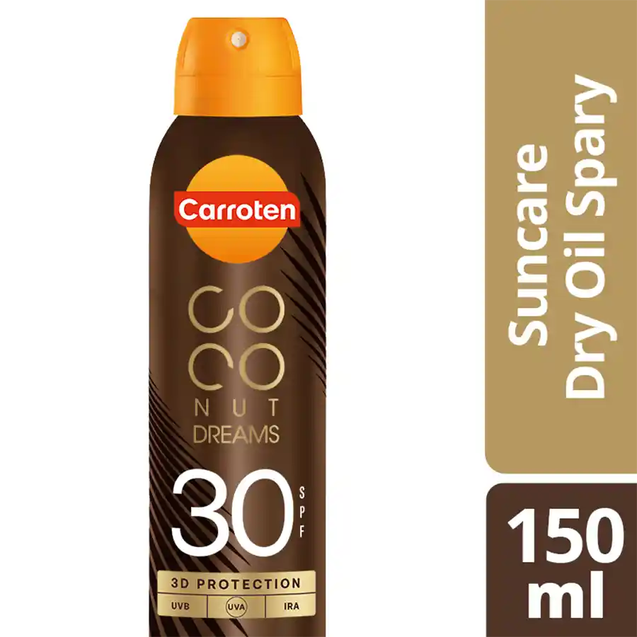 Carroten Ξηρό Λάδι Coconut Dreams Σπρέι SPF30 150ml.