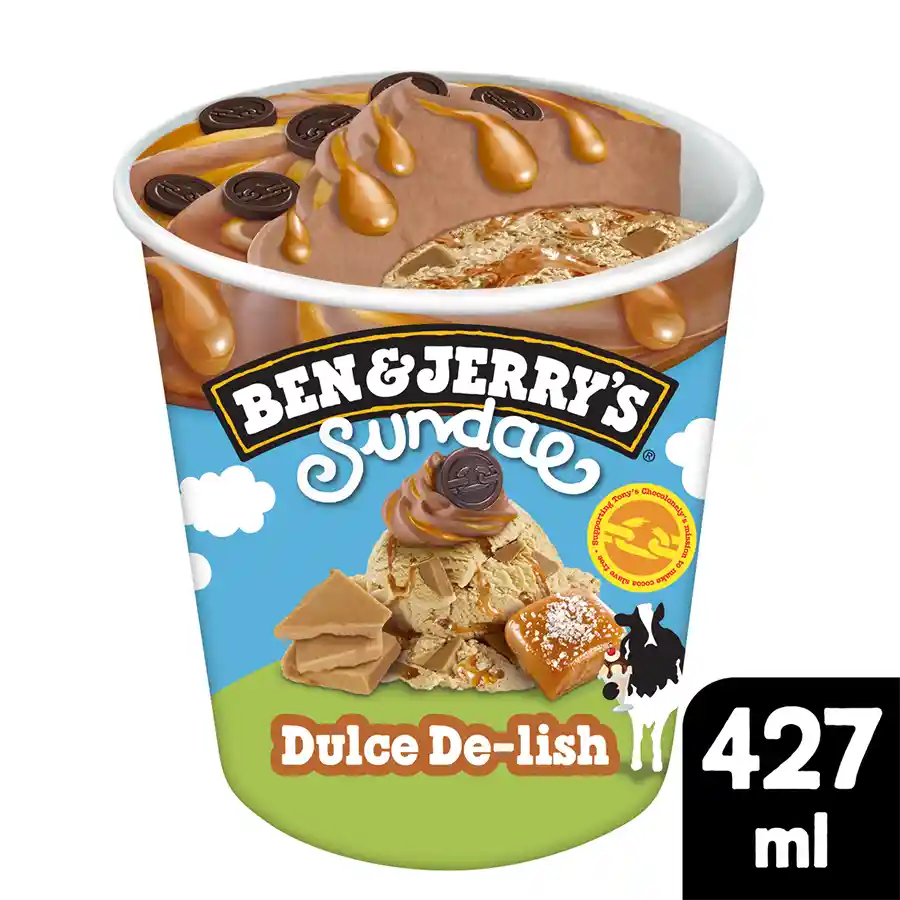 Ben & Jerry's Παγωτό Sundae Dulce 350γρ. /427ml.