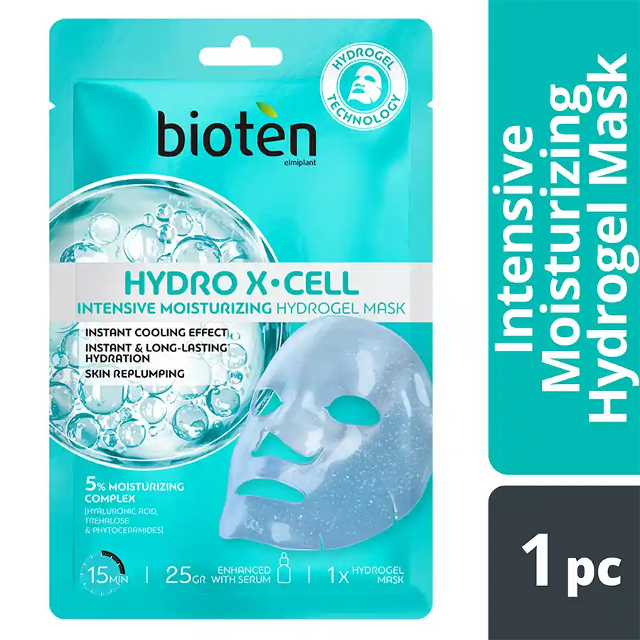 Bioten Hydro X-Cell Μάσκα Προσώπου Hydrogel 1τεμ.