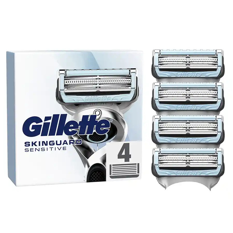 Gillette SkinGuard Sensitive Ανταλλακτικές Κεφαλές 4τεμ.