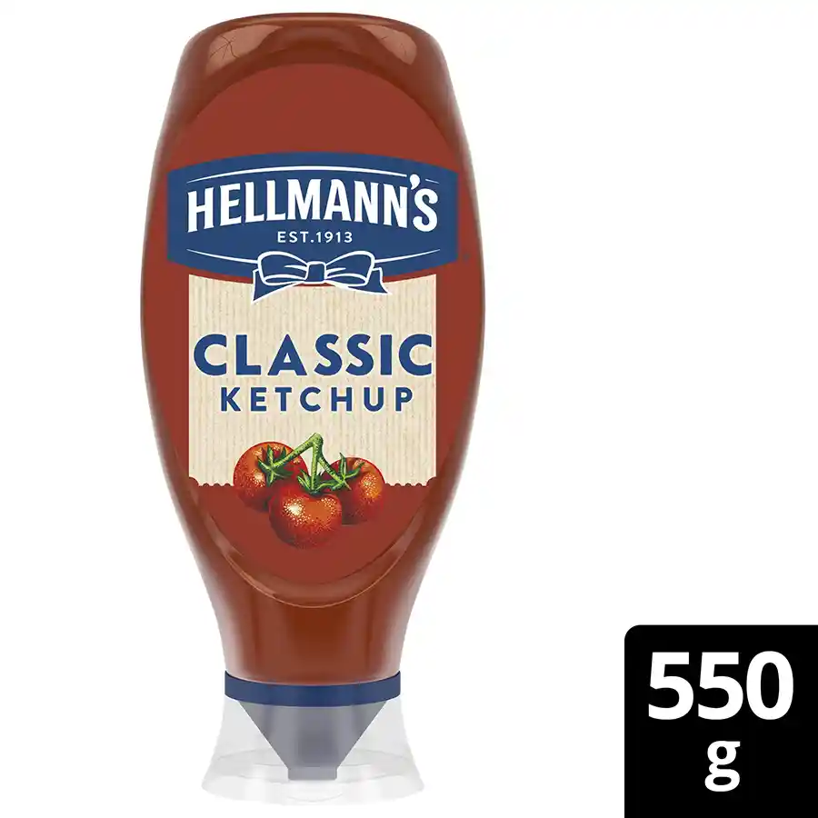 Hellmann's Κέτσαπ Κλασική Top Down 550γρ.