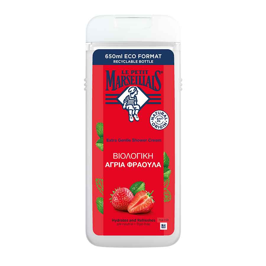 Le Petit Marseillais Αφρόλουτρο Φράουλα 650ml.