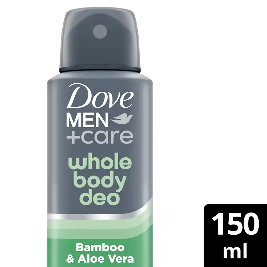 Dove Men+ Care Αποσμητικό Whole Body Deo Spray Βamboo & Aloe 150ml.