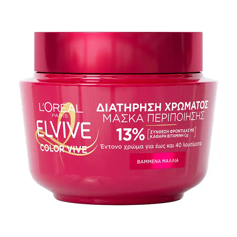 L'oreal Elvive Color Vive Μάσκα Μαλλιών Για Βαμμένα Μαλλιά 300ml.