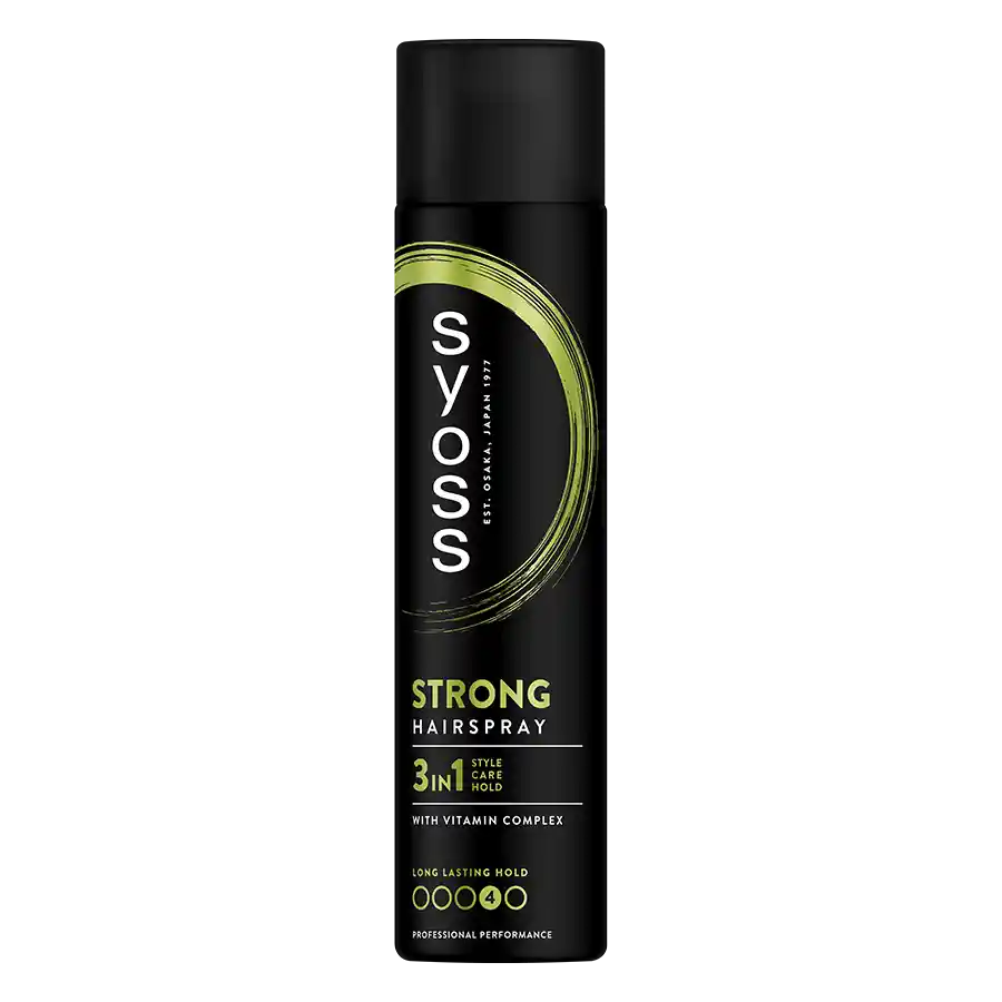 Syoss Strong Hold Λακ Μαλλιών No4 400ml.