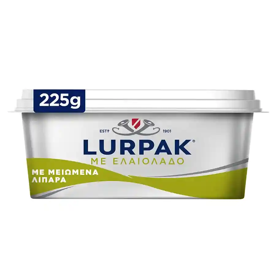 Lurpak Soft Ανάλατο Μειωμένα Λιπαρά & Ελαιόλαδο 225γρ.