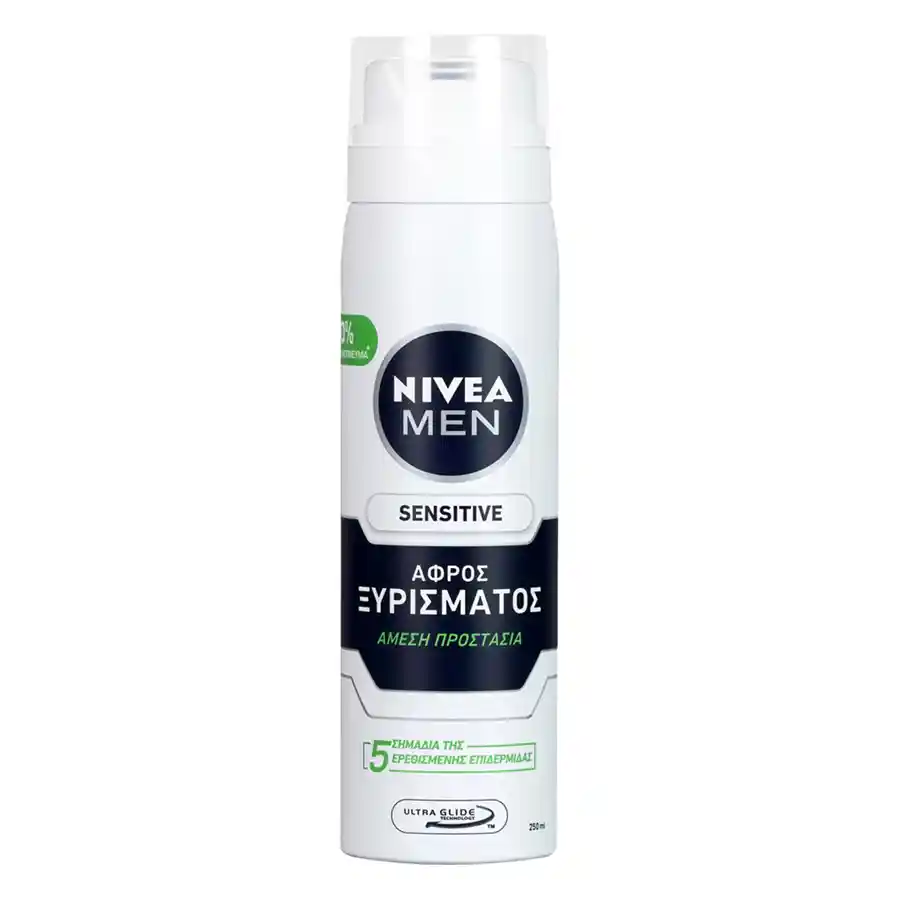 Nivea Men Αφρός Ξυρίσματος Sensitive 250ml.