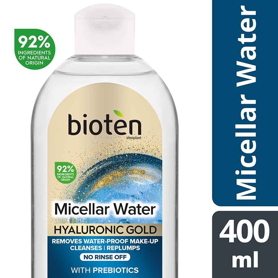 Bioten Hyaluronic Gold Micellair Νερό Καθαρισμού 400ml.