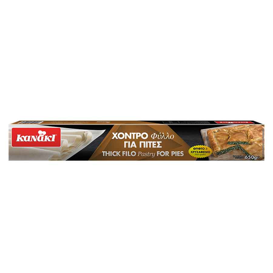 Kanaki Φύλλο Χονδρό Για Πίτες 650γρ.