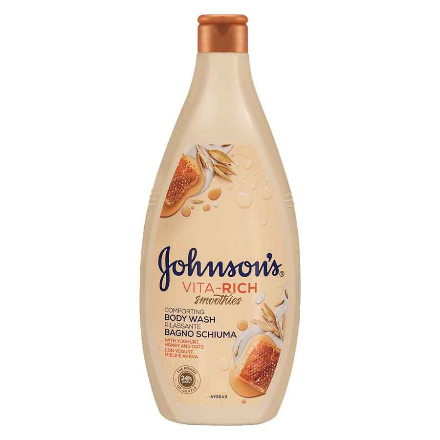 Johnson's Αφρόλουτρο Vita-Rich Smoothies Yogurt & Honey 750ml.