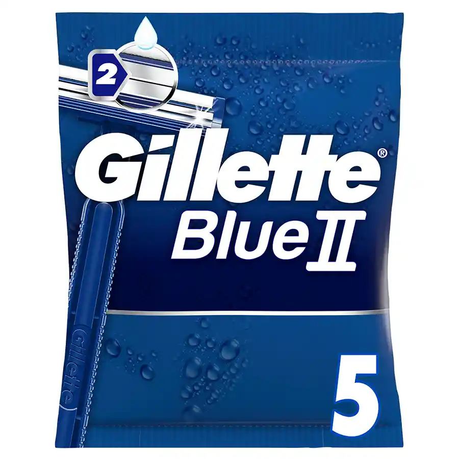 Gillette BlueII Ξυραφάκια Μιας Χρήσης 5τεμ.