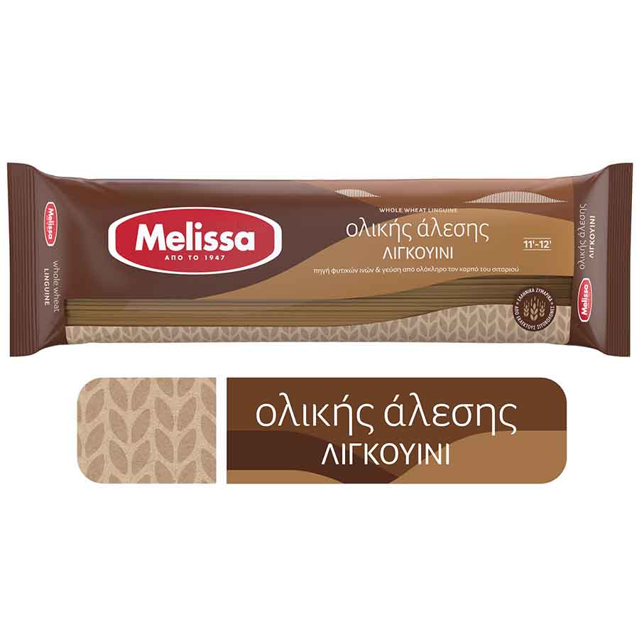 Melissa Λιγκουίνι Ολικής Άλεσης 500γρ.