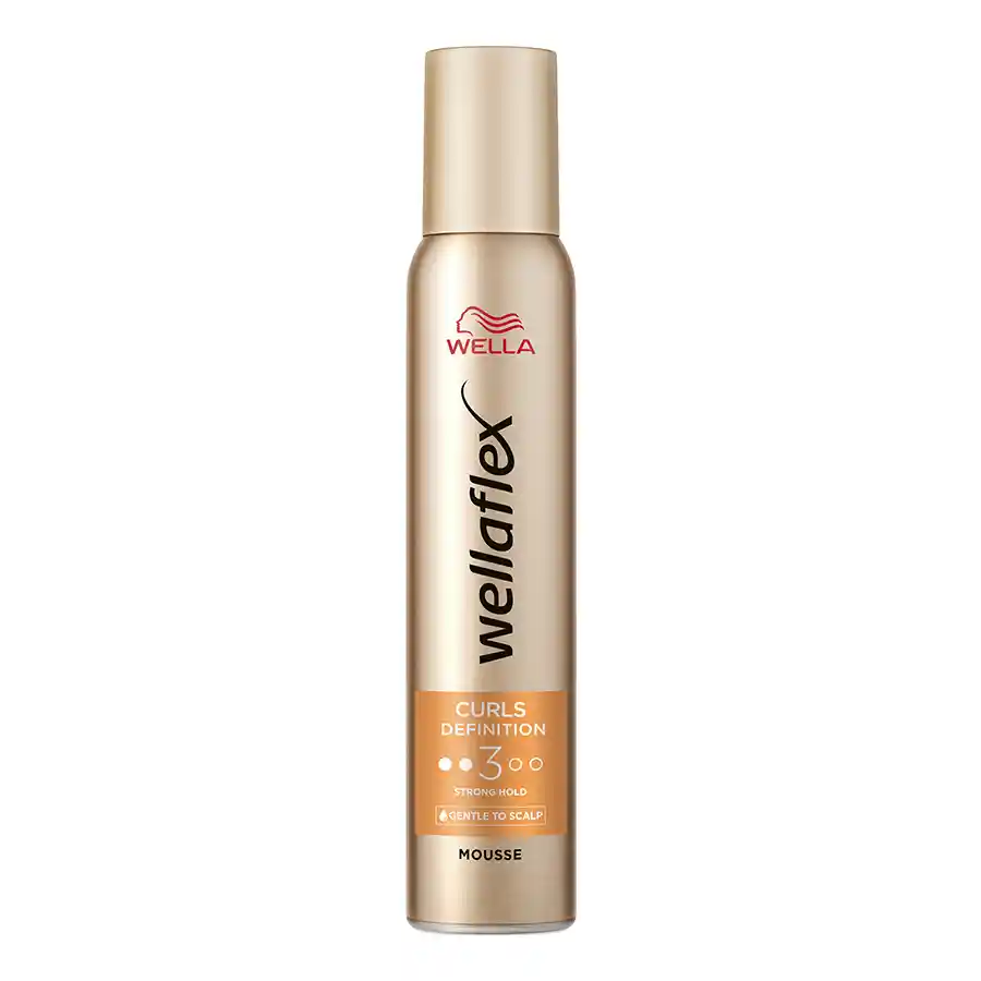 Wellaflex Curls Definition Mousse Strong No3 200ml.
