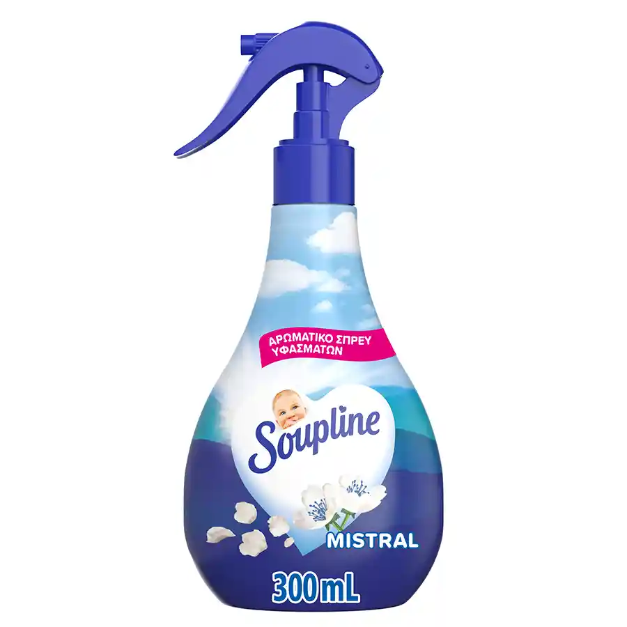 Soupline Αρωματικό Σπρέι Υφασμάτων Mistral 300ml.
