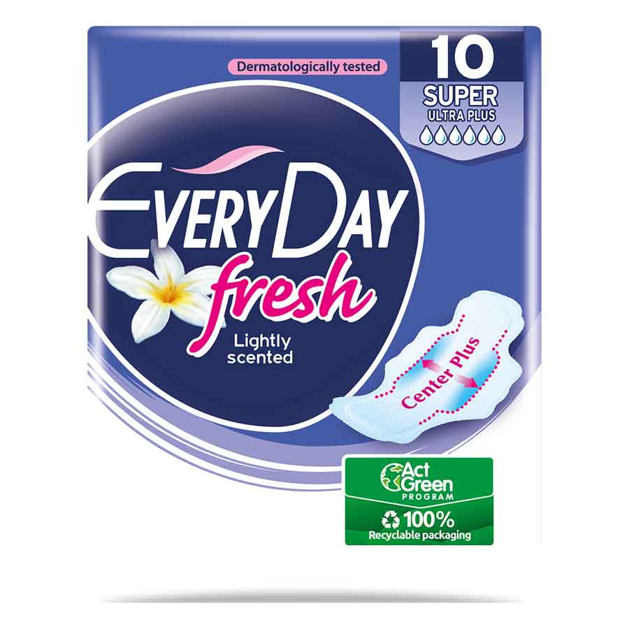 Every Day Fresh Σερβιέτες Ultra Plus Super 10τεμ.