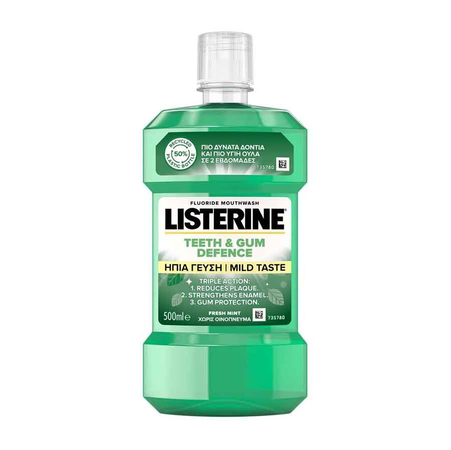Listerine Στοματικό Διάλυμα Teeth & Gum Mild 500ml.