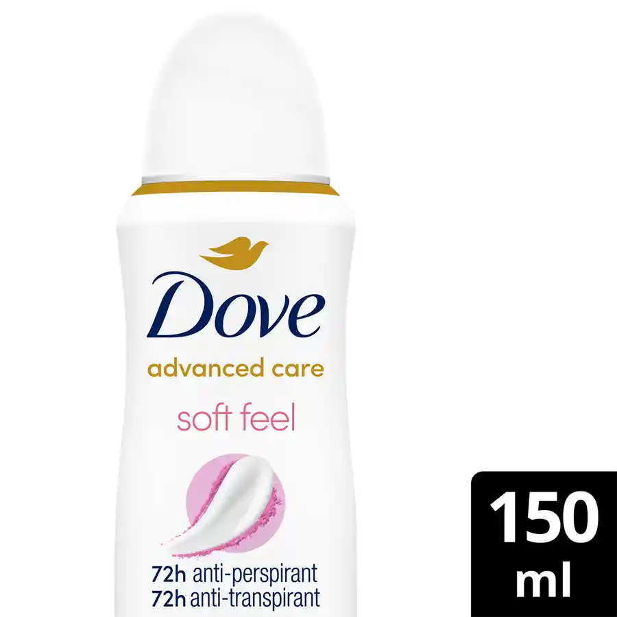 Dove Αποσμητικό Σπρέι Advanced Care Soft Feel 150ml.