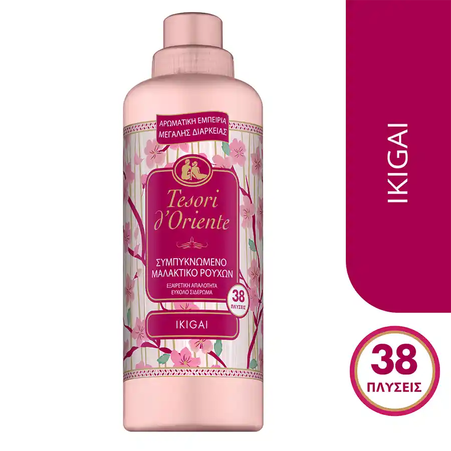 Tesori D'Oriente Συμπυκνωμένο Μαλακτικό Ρούχων Ikigai 38mez. 760ml.