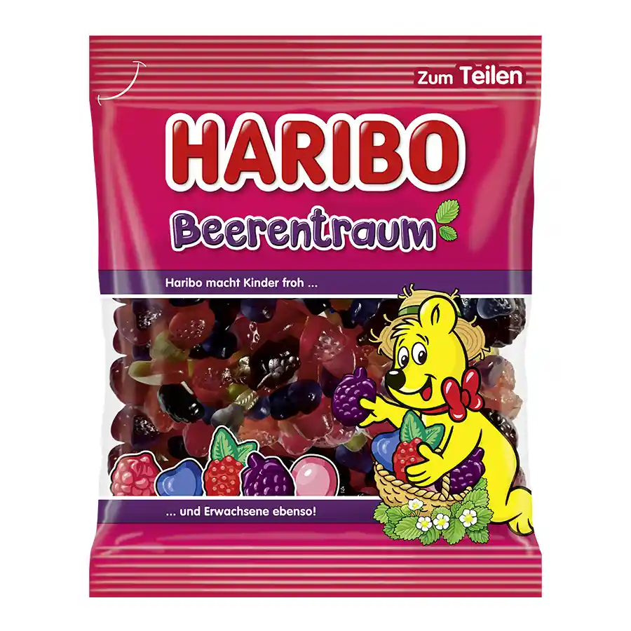 Haribo Ζελεδάκια Φρούτα Του Δάσους Beerentraum 160γρ.