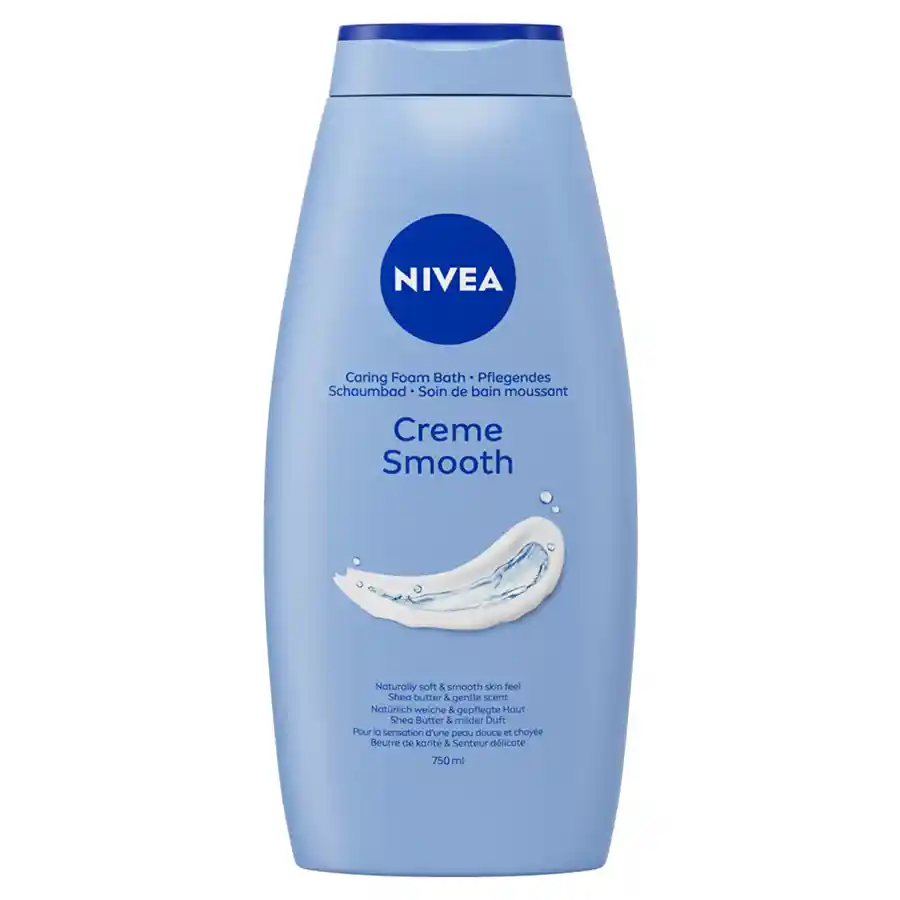 Nivea Creme Smooth Αφρόλουτρο 750ml.