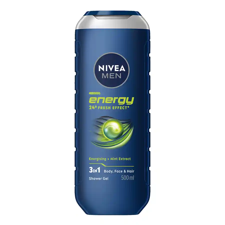 Nivea Men Αφρόλουτρο Energy Gel 500ml.